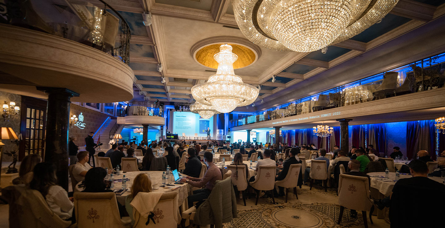 Din sală la RomaniaActive Health & Fitness Business Summit 2023