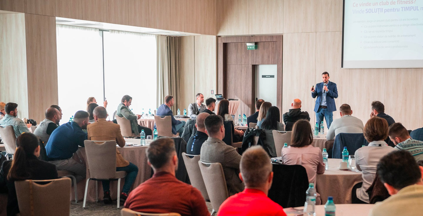 Din sală la THE UPGRADE SESSIONS Brașov 2022