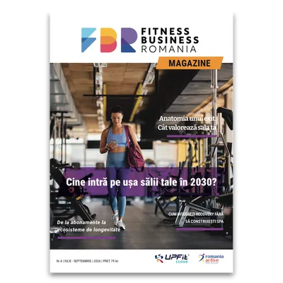 Coperta ultimului număr Fitness Business Romania